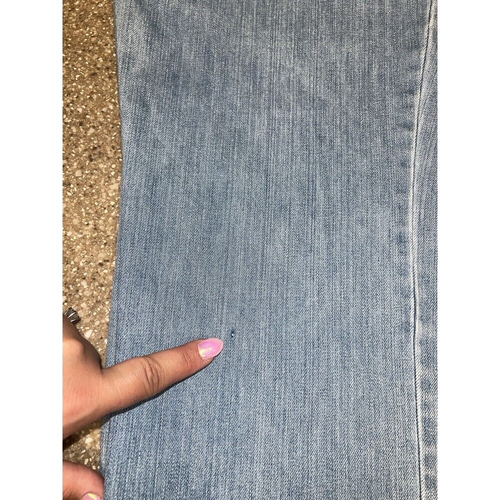 House Of Freedom Jeans Straight Leg Size 8 Light Wash - Picture 12 of 12